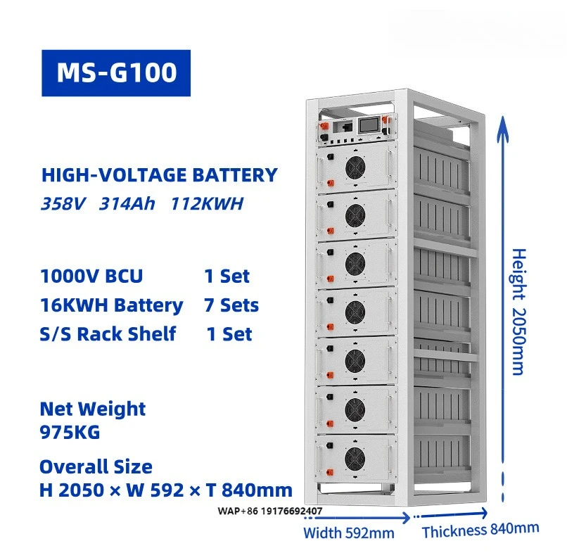 Rack 256KWH High Voltage Solar Battery 50kWh 100kWh 200kWh Lithium Battery 48V LiFePO4 Battery Pack Energy Storage System