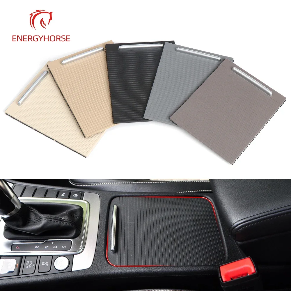 Interior Car Sliding Shutters Cup Holder Roller Blind Cover Replacement For Volkswagon VW Passat B6 B7 CC 3CD857503