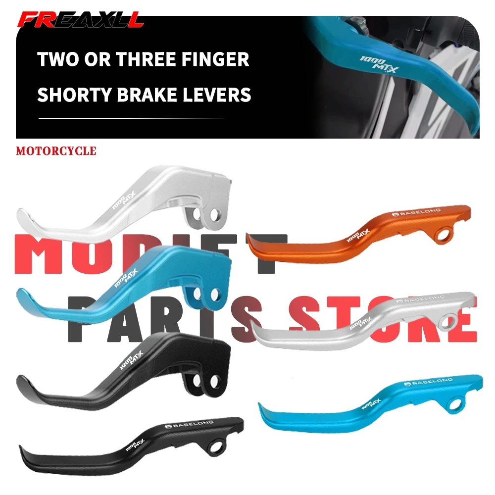 1000MTX 2026 FÜR CFMOTO CF 1000 MTX 1000 MT-X1000 2025 Motorrad Zweifinger 10% Kraftreduzierung Shorty Stunt Brems- und Kupplungshebel