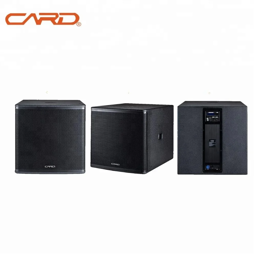China Supplier 18 Inch Professional Home Video Speaker Subwoofer 600W Speakers Active Subwoofer