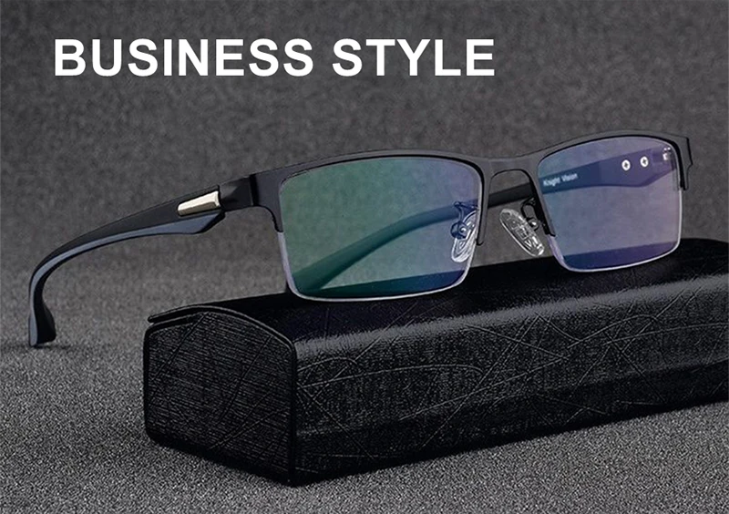 Männer Frauen Business Photochrome Multifokale Lesebrille Büro Anti Blue RayClassic Chameleon Glaases Übergangslinse Brillen – Detail 11