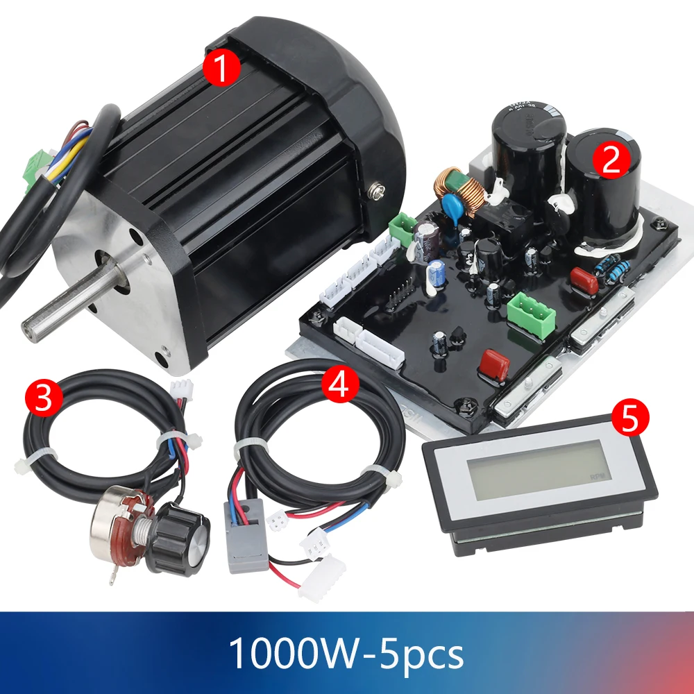 Imagem -05 - sem Escova Principal Control Board dc Motor Kit Torno Power Board 1000w