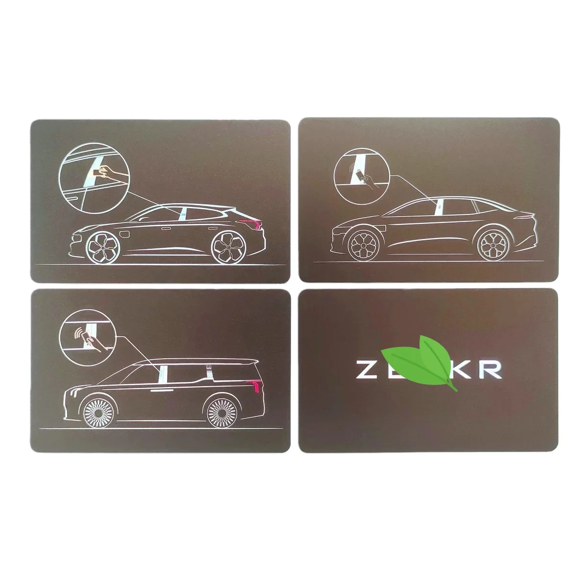 

Автомобильный OEM-карта, ключ NFC, индукционный вход, внутренняя крышка для ключей, сумка для ключей для ZEEKR 001/007/009/7X 2021-2025, автомобильные аксессуары