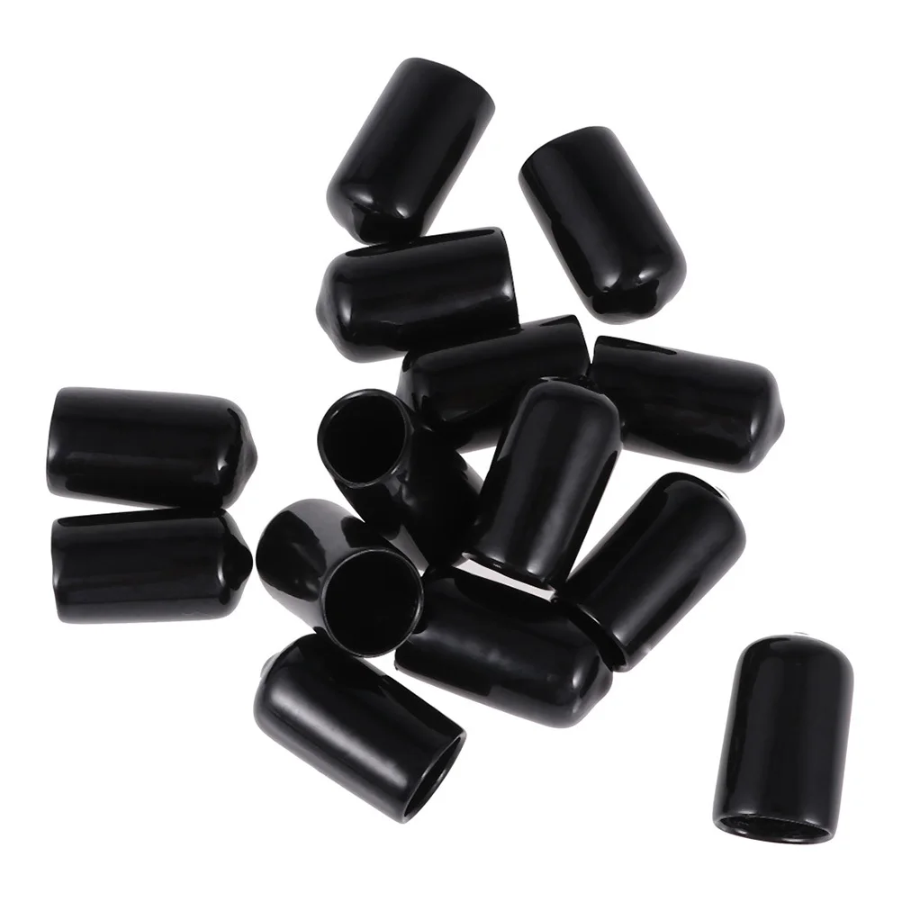 

60pcs Wire Protection Caps Rubber End Caps For Screw Bolts Dust Proof Thread Protectors Covers For Furniture Table Legs Bar