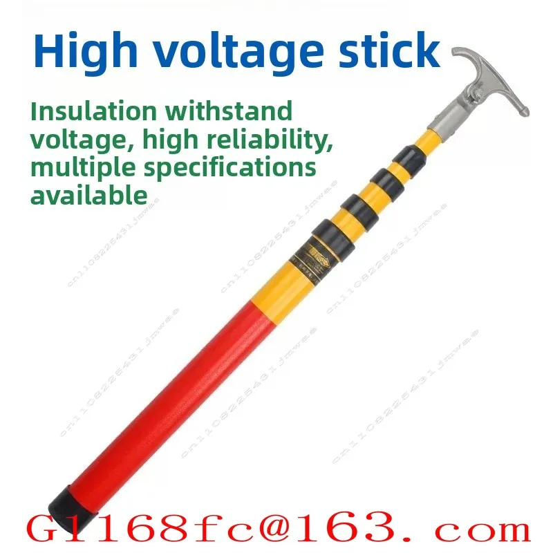 110kV High-voltage Insulation Switch Rod for Power, Insulation Rod for Transformer, Telescopic Operating Rod
