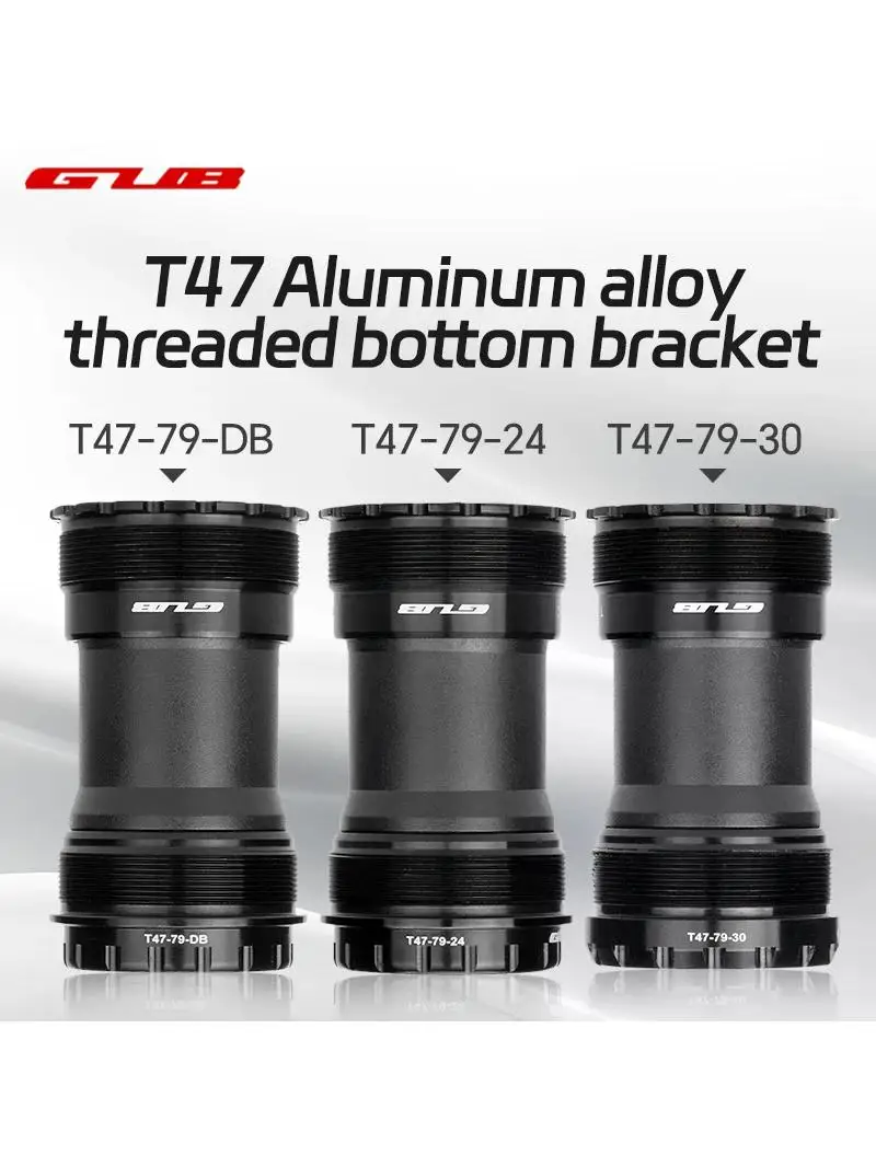 AliExpress GUB Mountain Bicycle Bottom Bracket Road Bike T47 Thread BB Ceramic Bearing for Shimano 24mm BB30 30mm and Sram DUB 29mm 77-83mm