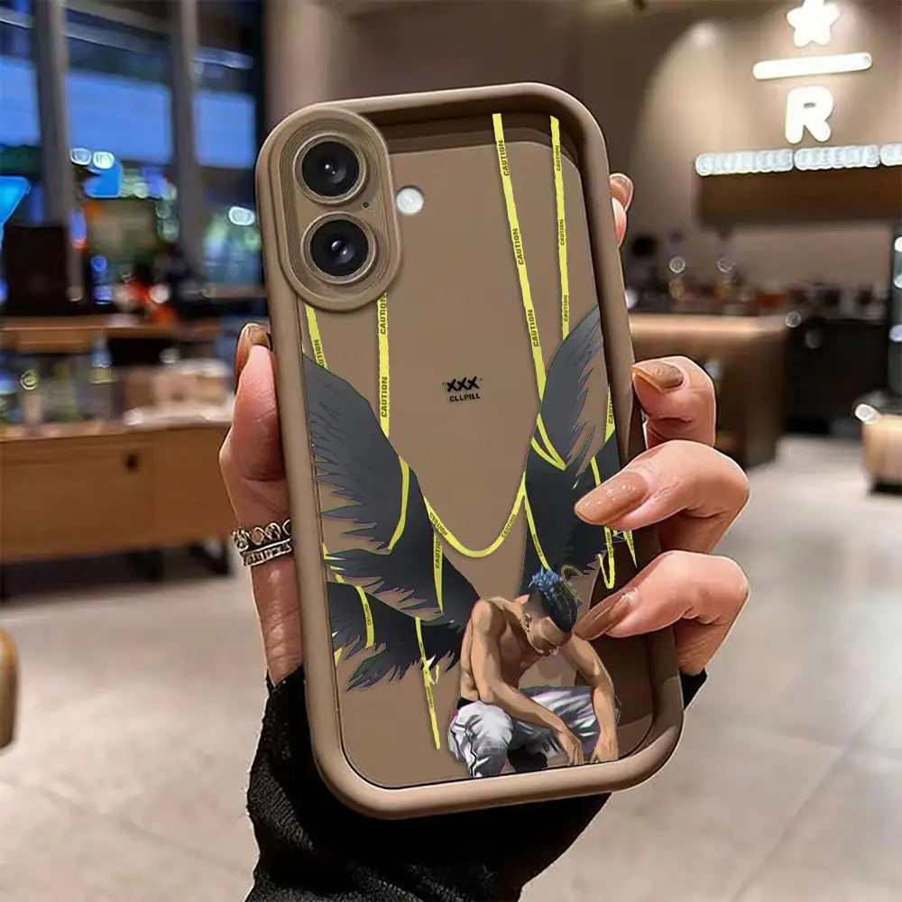 Phone Case For Infinix HOT 30I 40I 60 70 NOTE 12 G96 ZERO 30 40 50 50X GT 10 20 30 TPU Case Cover Stream X-XXXTentacion-n Yung view 5