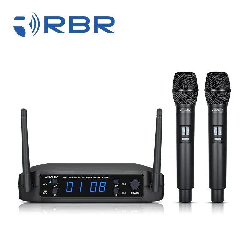 

GLXD4 bm630 professional 99 Channels uhf wireless microphone fm mic system with USB rechargeable handheld