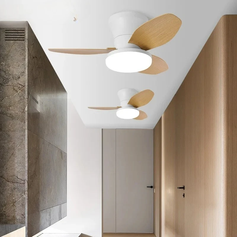 

The New 24 inch Fan Light Features Three Blades and Dimming Functionality,also Offers APP-controlled,Low Noise ceiling fan light