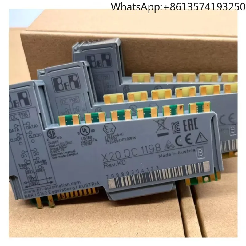 B&r X20atc402 Начало B R X20AO4622 Модуль ПЛК X20 Модуль аналогового вывода системы B&R X20ATC402