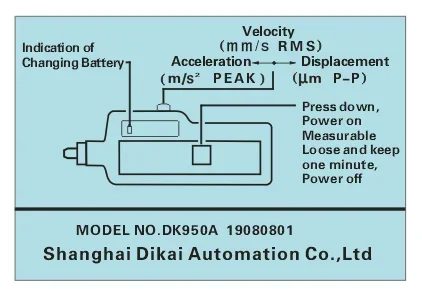 Pengukur Getaran Portabel 3 Sumbu