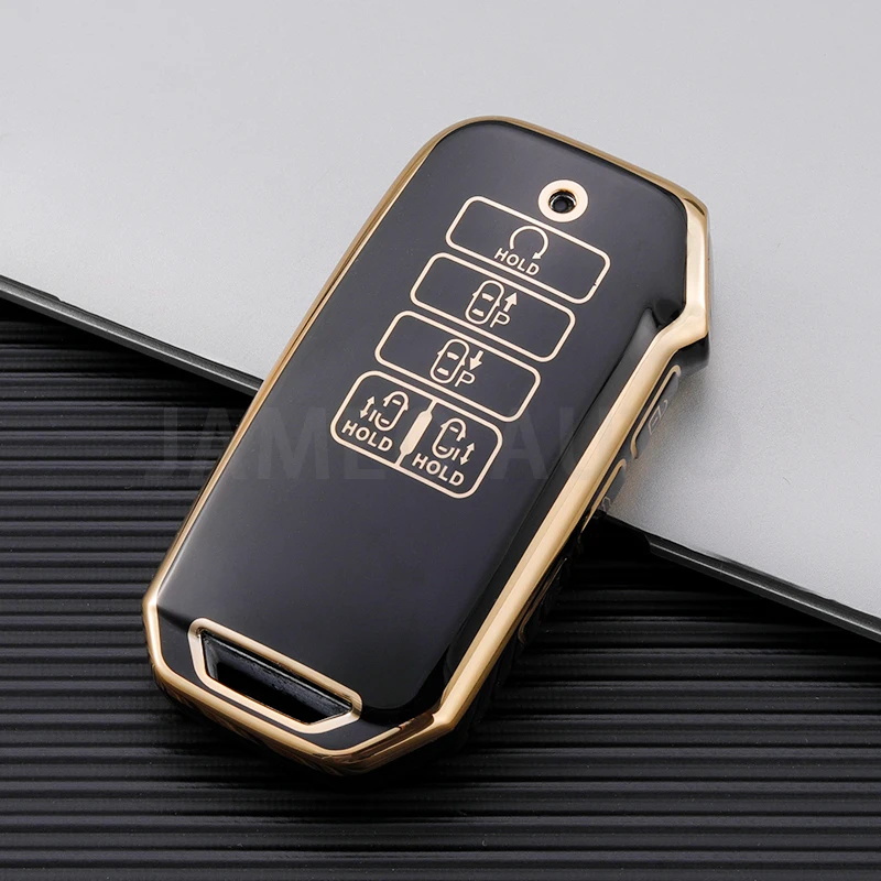 9 Buttons Tpu Car Key Case Cover For Kia Ev6 New Carnival Sedona 2021 K8 V6 2022 GT Line 2022 Dl3 Mq4 K5 Grand Sorento