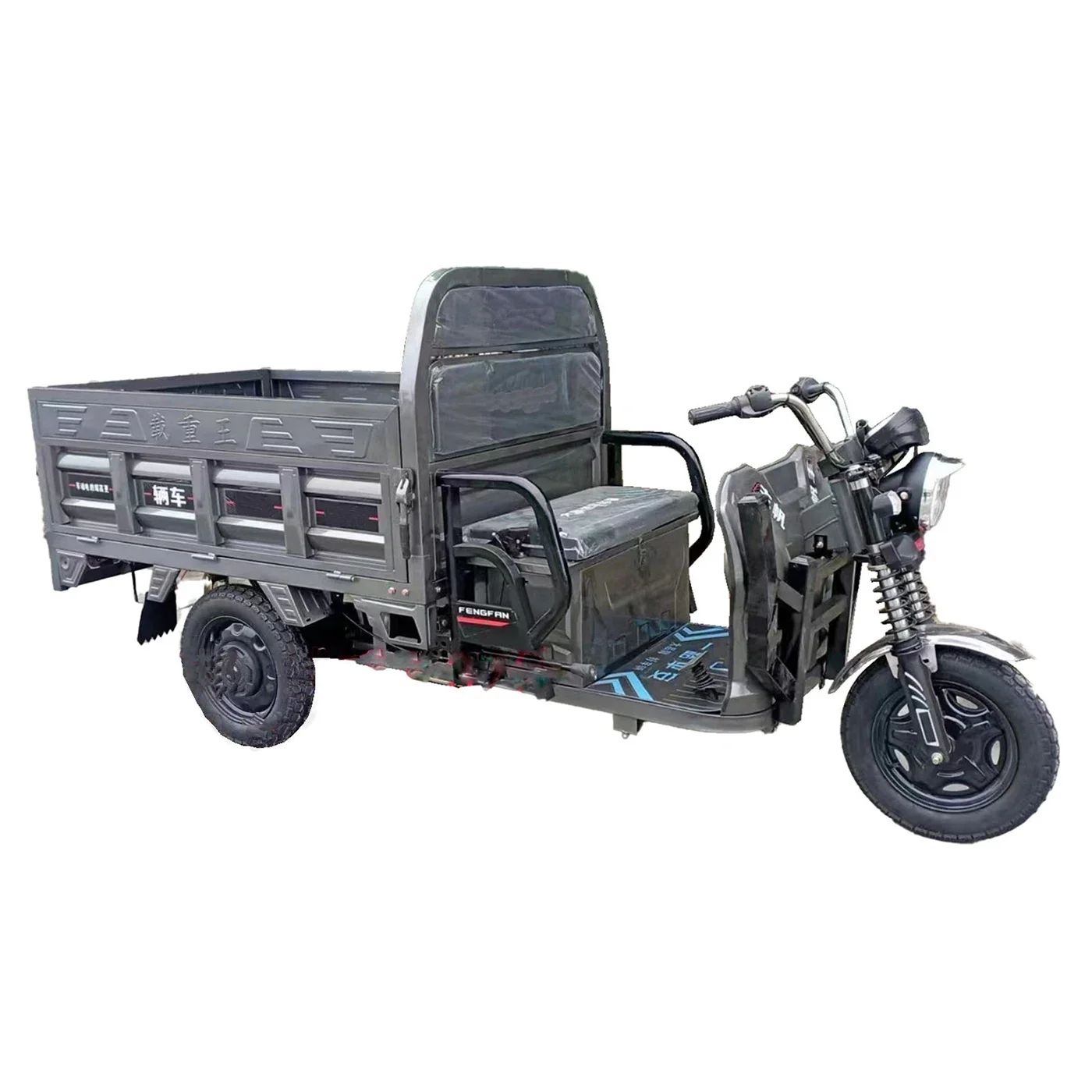 China High Quality Wholesale Bulk Electric Cargo Tricycle 1000W EEC Heavy Load Open Type Electric Tricycles Three Wheel Adult