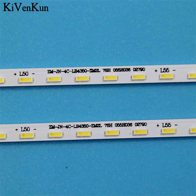 TV用LEDバックライトストリップ,TVアレイバー,GIC43LB21-F4014-V0.3,tcl 43p6 43t2f,レーンZM-JN-4CLB350-ZM02L 43p6-ud-hs 67-591540-ohaテープ