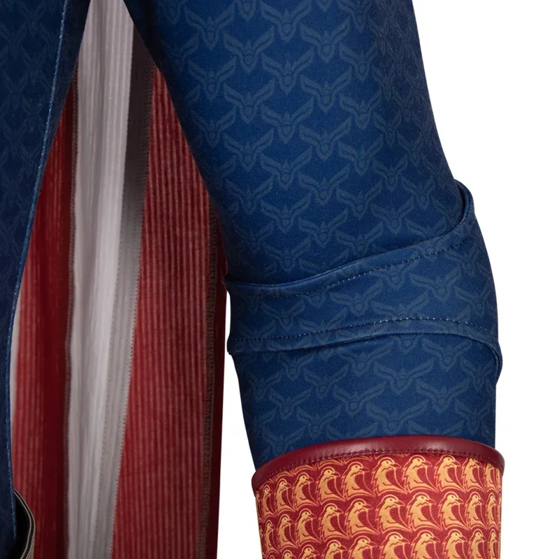 Homelander Zentai Pak Cosplay De Jongens Cosplay Kostuum Man Halloween Battle Pak Outfit Met Jumpsuit Zentai Armor Laarzen