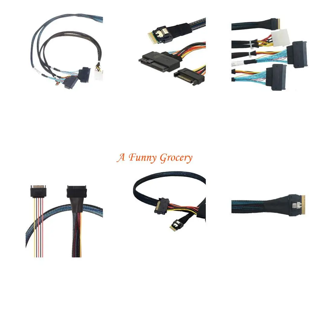 

652E SFF8654 4i 38pin To SAS8639U.2 Cable for Quick Accesses Efficient Data Process