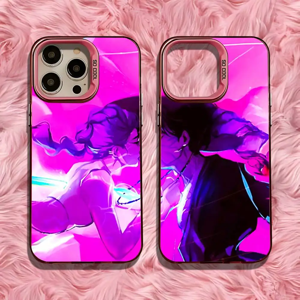 

Couple Jinu Rumi D-Demon Hunters Phone Case For iPhone 16,15,14,13,12,11,Pro,Max,Plus,Mini,SE Anti Fall Pink Matte Hard Bumper