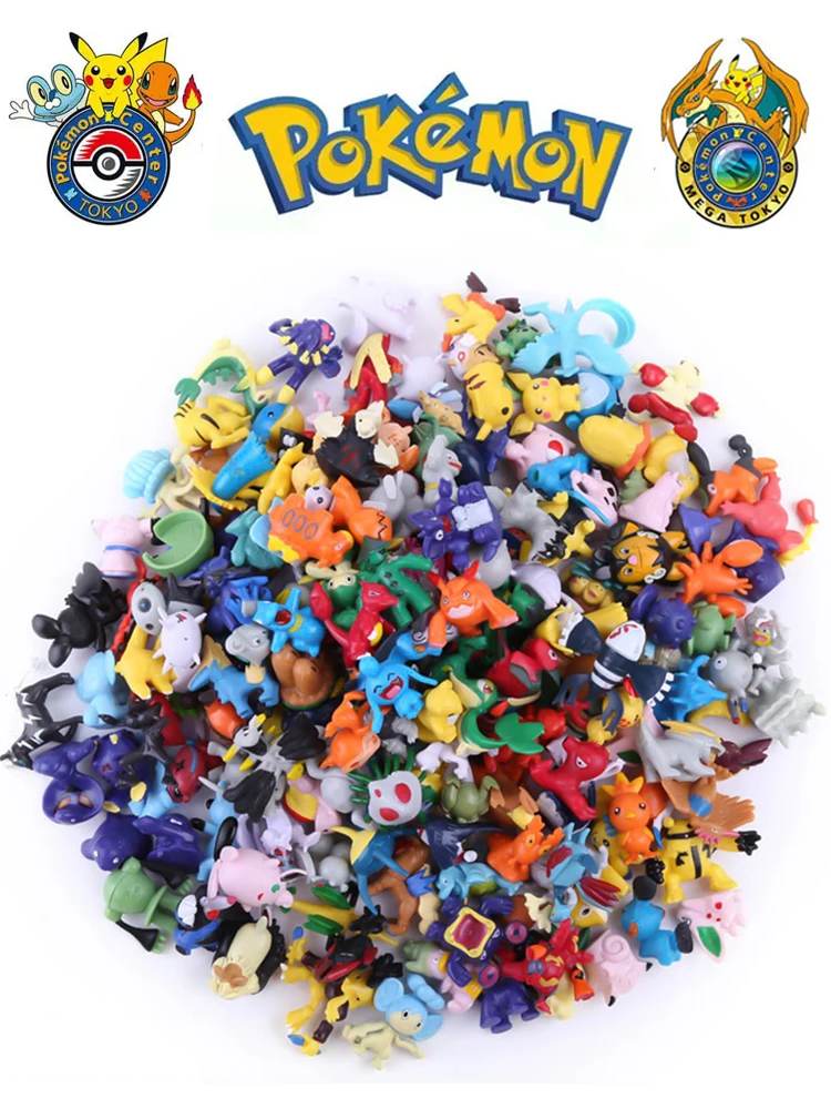 24/144 Stück Actionfiguren-Spielzeug, Mini-Figuren, Modellspielzeug, Anime-Kinderpuppen, Geburtstagsgeschenke, 2-4 cm