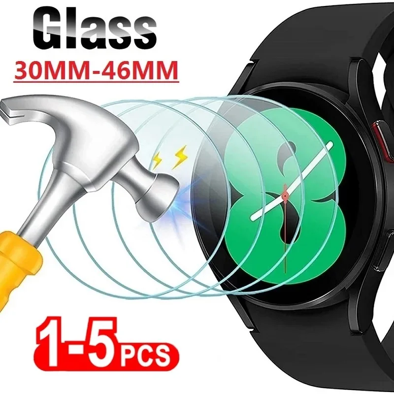 Tempered Glass for Smartwatch Smart Watch Screen Protector 33MM 34MM 35MM 36MM 37MM 38MM 39MM 40MM 41MM 42MM 44MM 30MM-46MM Film