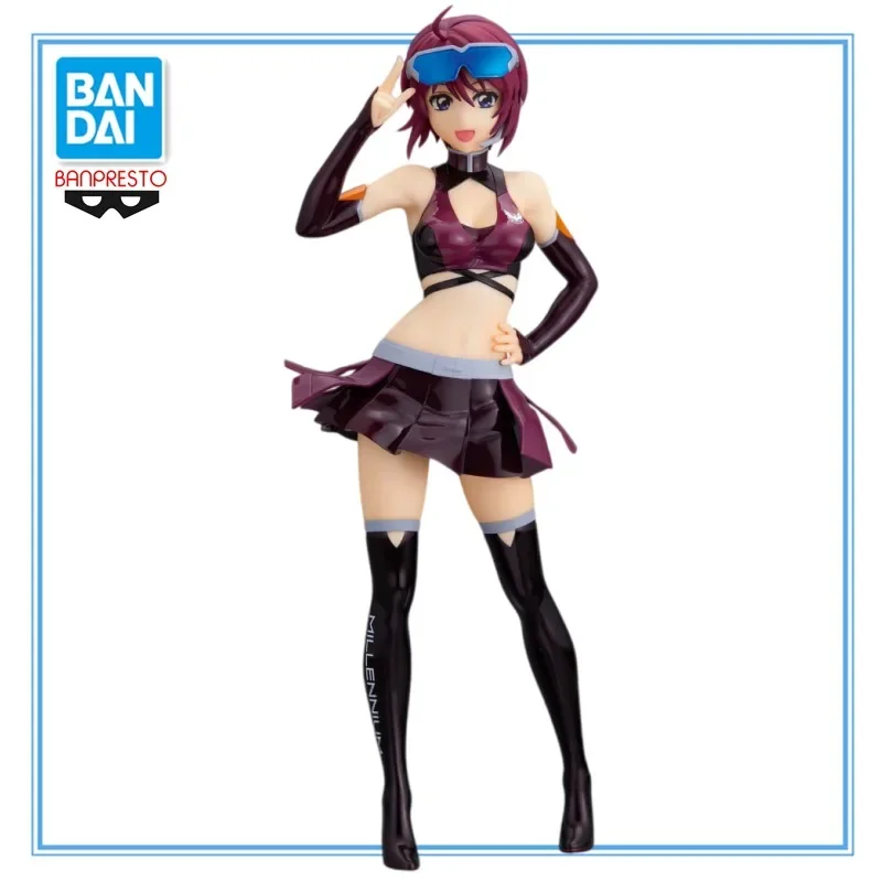 

Original BANDAI BANPRESTO GUNDAM SEED FREEDOM GLITTER&GLAMOURS Racing PVC Anime Character Model Collection Toys Gifts