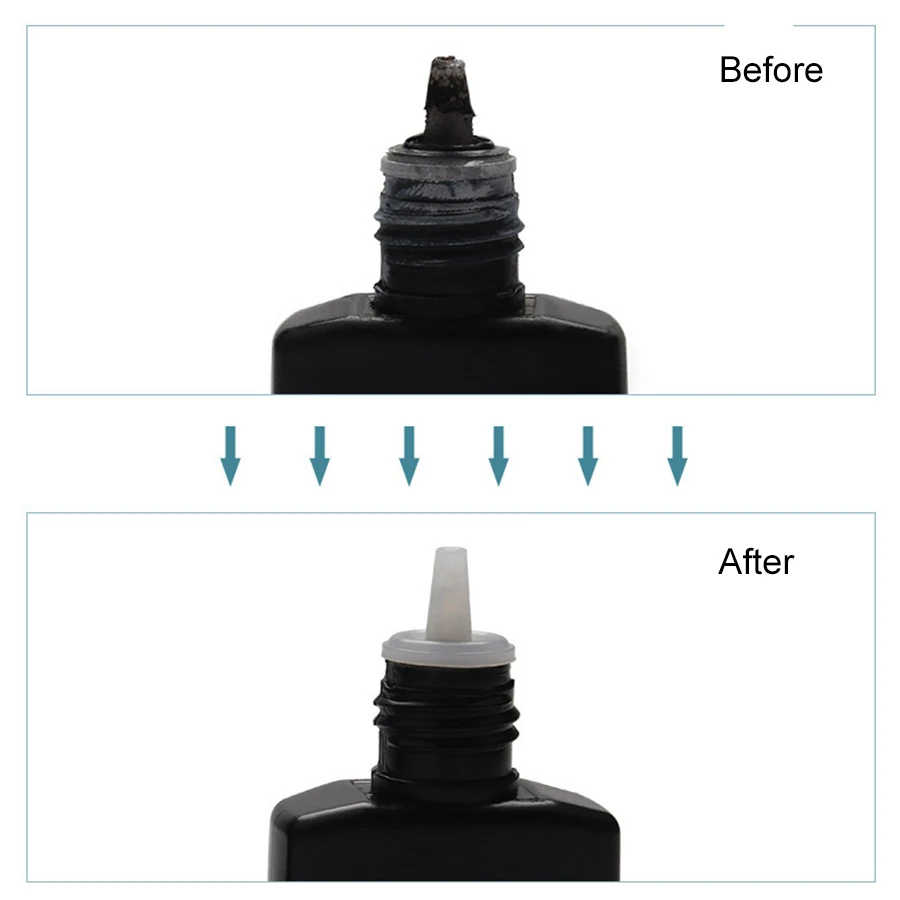 10/20 Stuks Universele Wimper Lijm Vervanging Fles Mond Hoofd Handig Uitgebreide Lijm Gebruik Anti-Blocking Wimper Extension te