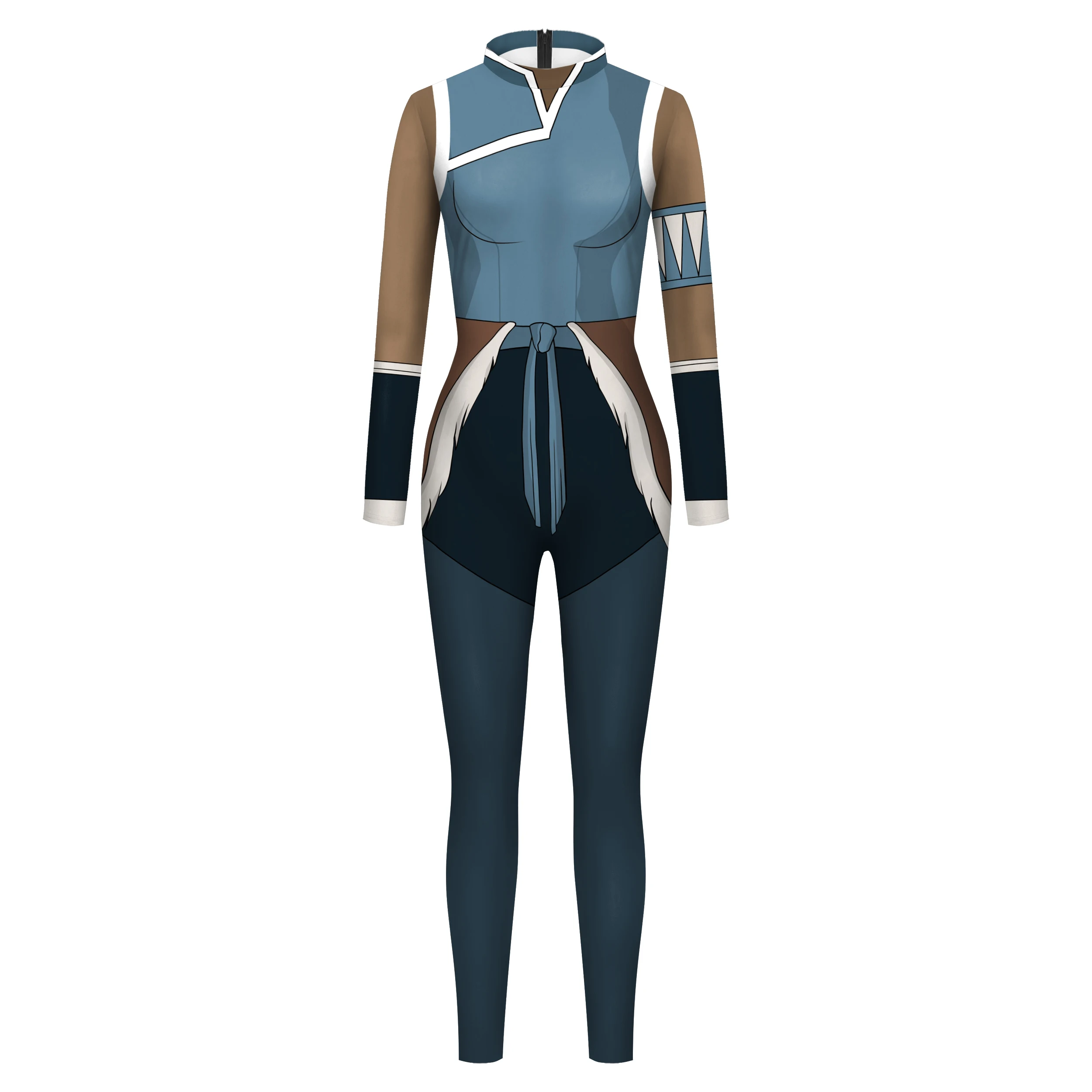 Costume Cosplay di Halloween Zentai tuta da donna vestiti stampati in 3D Catsuit Festival Party Garment Suit tuta Anime Dress