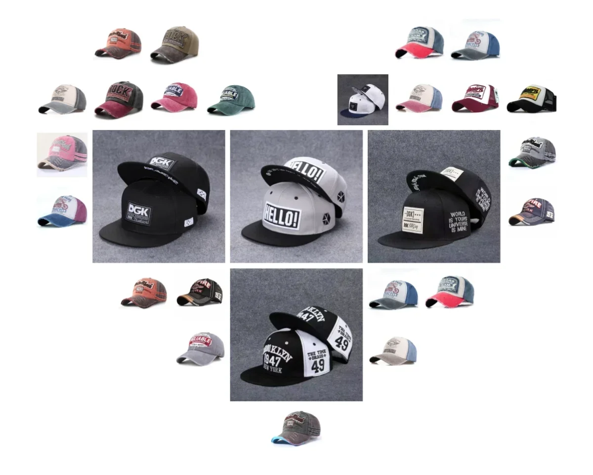 Fashion Breathable Baseball Caps Women Men Snapback Cap Female Male Visors Sun Hat Beach Trucker Hats Sport Cap Hip Hop Hat New