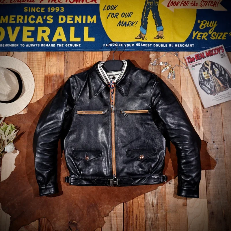 waxed horsehide