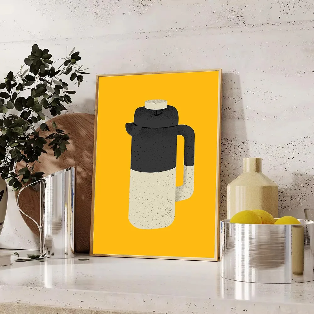 قماش جدار الفن مجردة هندسية الحديثة الحد الأدنى ديكور المنزل غرفة المعيشة المطبخ مكتب عمل فني #1