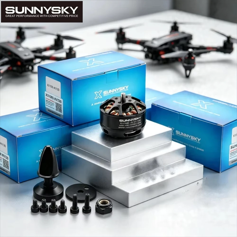 1-2-4-sunnysky-x3108s-720kv-900kv-3-4s-4mm-シャフト-ブラシレス-ディスクモーター-マルチローター-クアッドコプター-fpv-ドローン用