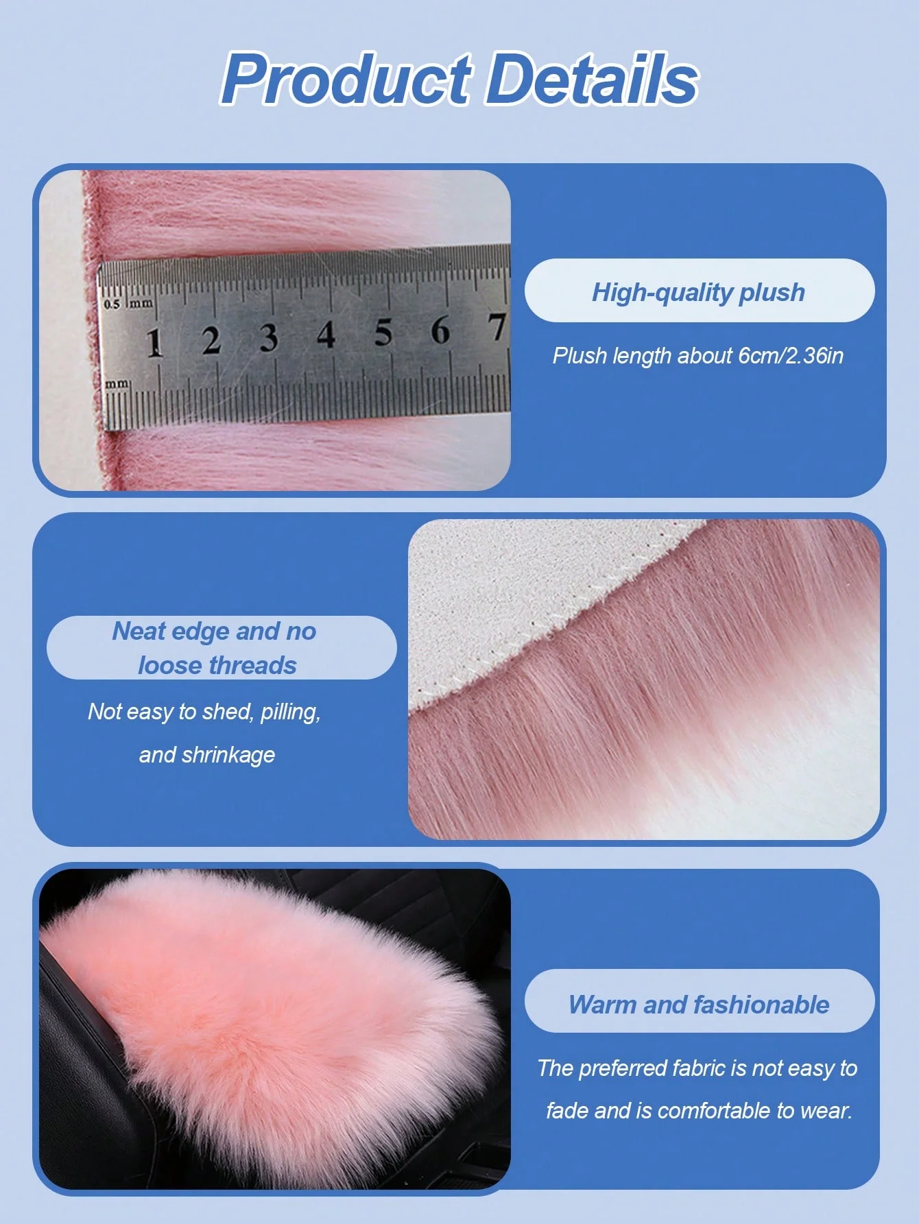 แผ่นรองที่วางแขนกำมะหยี่เนื้อนุ่ม – แผ่นรองคอนโซลกลางกำมะหยี่นุ่มสำหรับรถยนต์ SUV รถบรรทุก, ใช้ได้กับทุกรุ่น เบาะรองนั่งในรถสำหรับฤดูหนาวที่ให้ความอบอุ่น, N