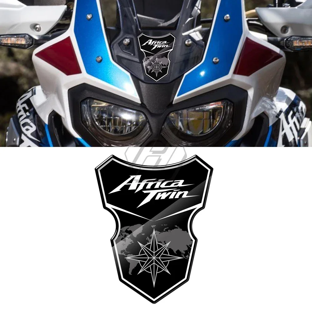 

3D-наклейка из смолы на переднее крыло мотоцикла для Honda CRF1000L Africa Twin 2016-2024