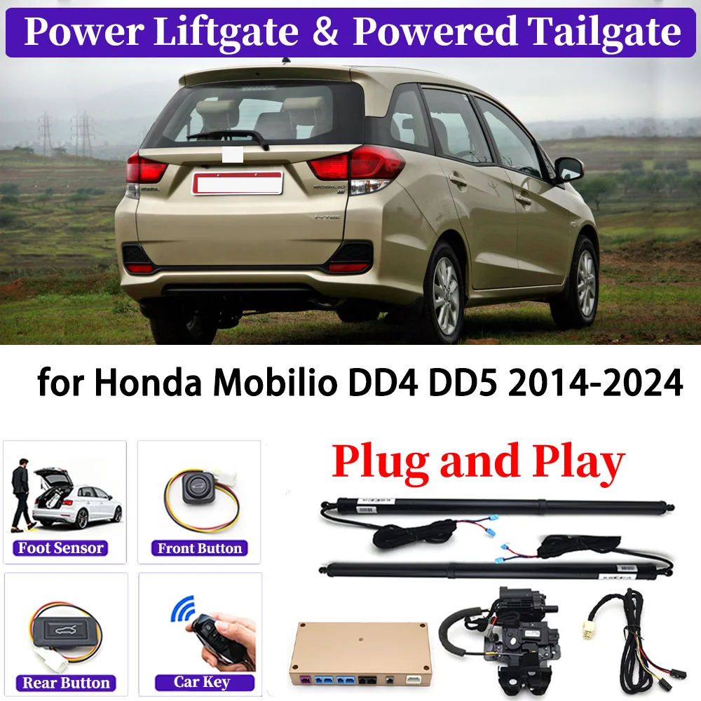 

for Honda Mobilio DD4 DD5 2014-2024 OEM Upgrade Car Automatic Power Liftgate Kit Smart Auto Electric Tailgate System Plug＆play