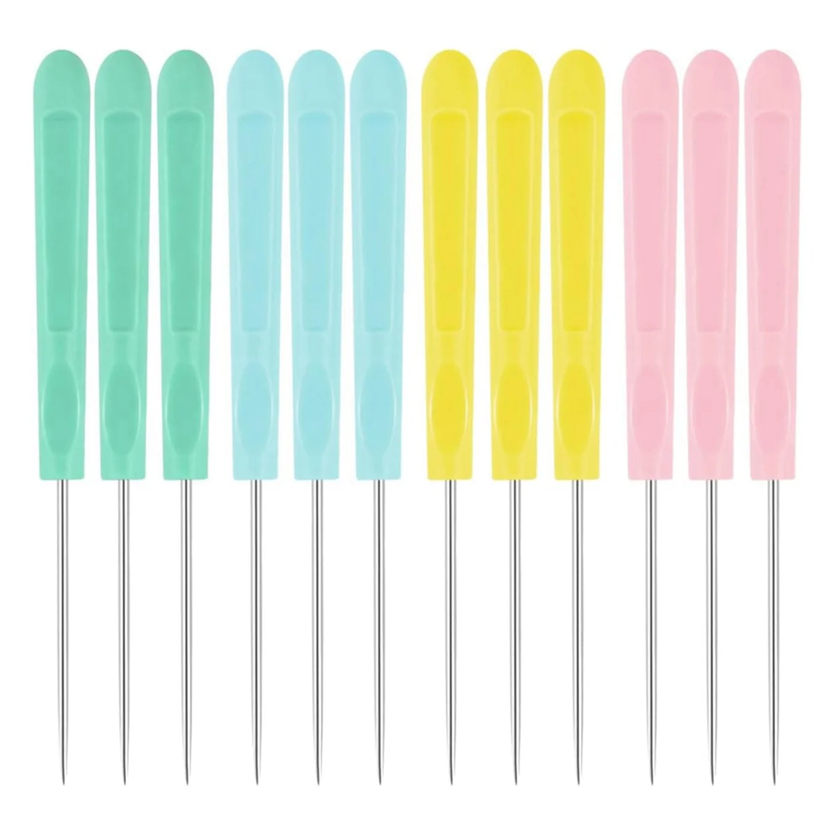 

Cookie Decorating Scribe Supplies Icing Scribe Tool for Cake Diy CA26Kt Leather Awl Tool Sewing (12 Pcs)
