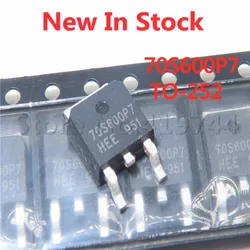 10PCS/LOT 70S600P7 IPD70R600P7S SMD TO-252 MOS field effect tube 700V 20.5A In Stock NEW original IC