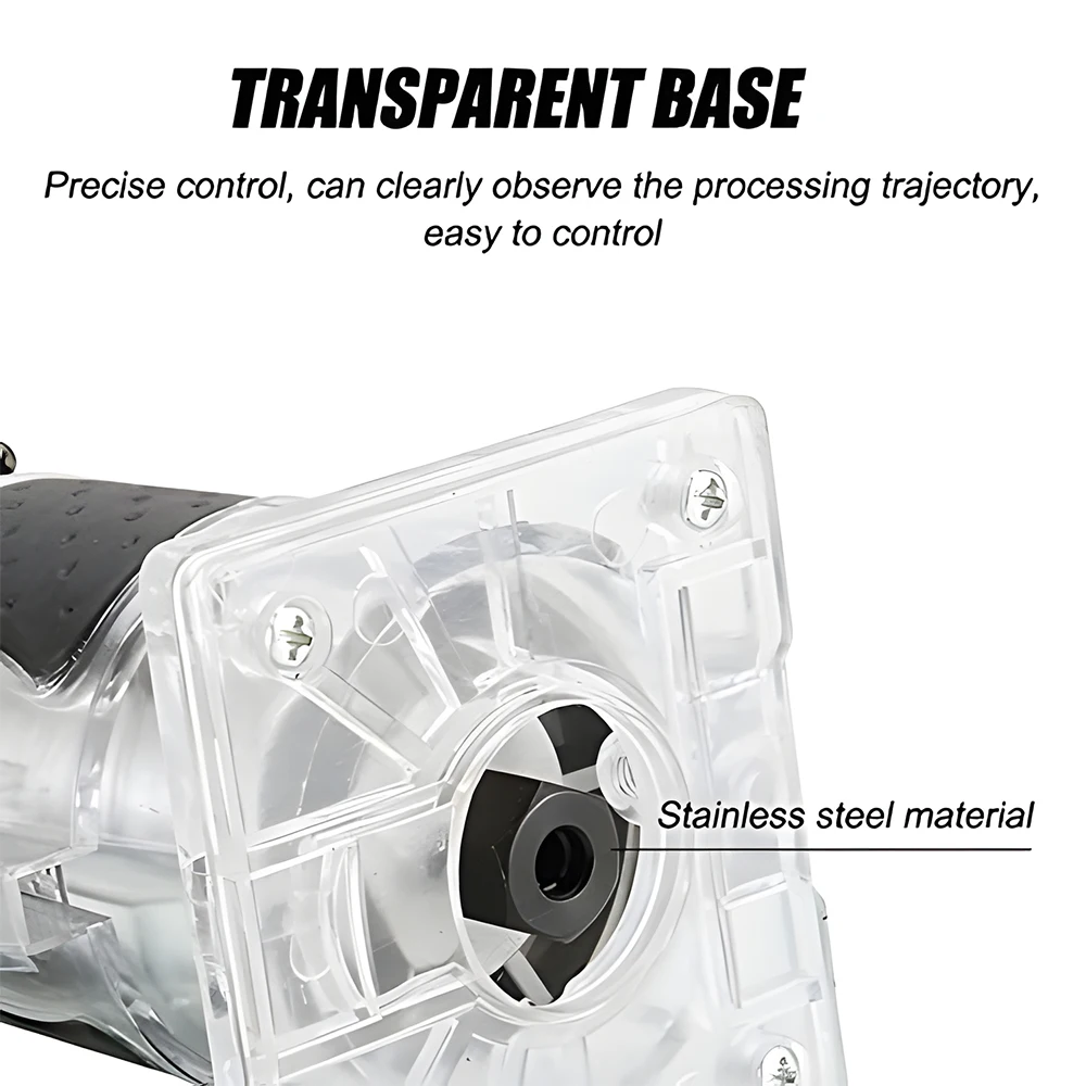 Podofo 800 واط 30000 دورة في الدقيقة أداة تشذيب الخشب راوتر الكهربائية اليد المتقلب صفح طحن النقش آلة اليد جهاز توجيه الخشب الخشب #5