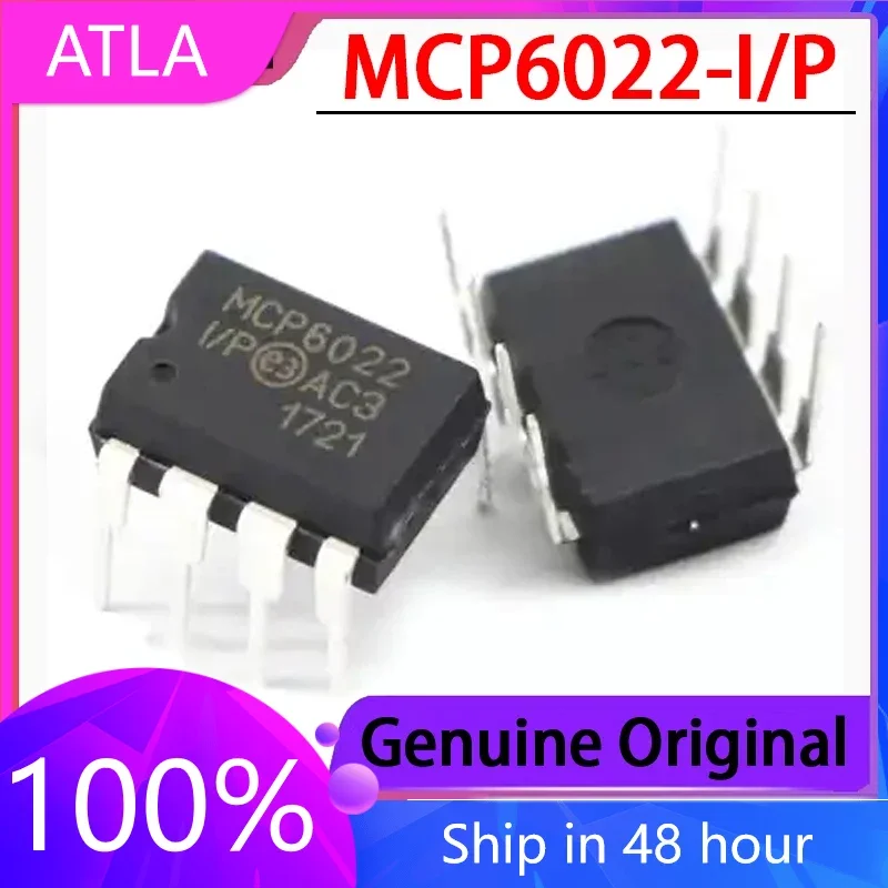 

1PCS Original MCP6022-I/P MCP6022 Dual Operational Amplifier Chip DIP-8 Packaging