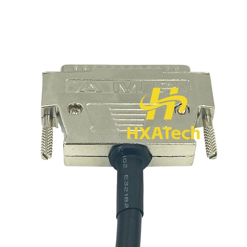 HXATech - 30A D-SUB 8W8 M/F Power Extension Cable High Current 8-core Gold plated needle 22AWG wire 8W8 Connection Cord
