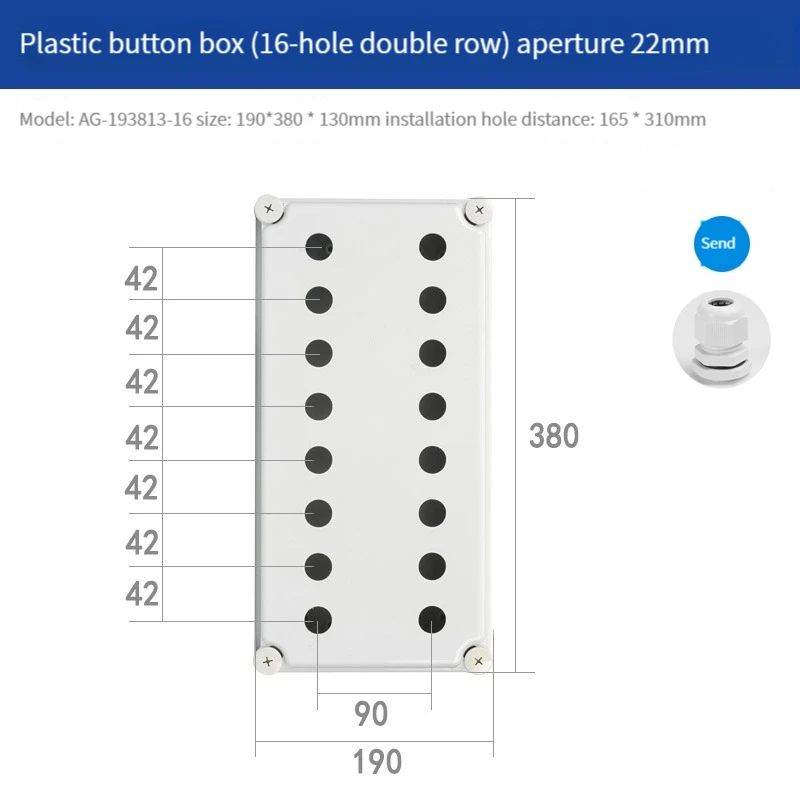 Variant: 16hole 22mm