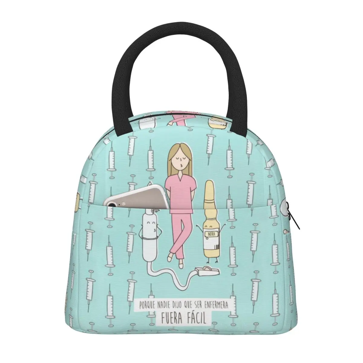 medico-enfermeira-enfermera-en-apuros-acessorios-saco-de-almoco-isolado-para-viagem-saco-de-armazenamento-de-alimentos-a-prova-de-vazamento-refrigerador-termico-bento-caixa