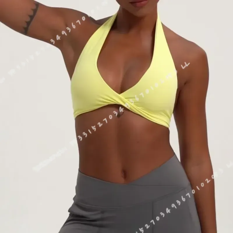 Women Women Sports Yoga Bra Halter Neck Stylish Back Design Gym Bra for Running Fitness Workout Athletic Support Top - Aliexpress Deal