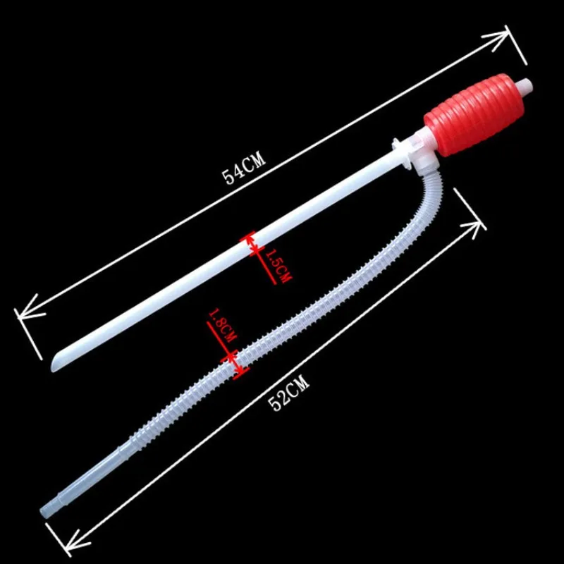 For Emergency Use Chemical-tolerant Liquid Transfer Pump Portable Manual Fuel Pump Suction Design Portable Fuel Transfer Pump