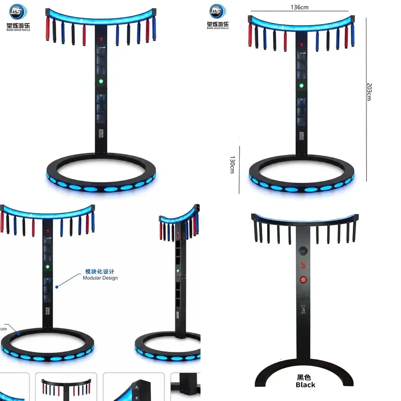 For Night Market Stall Fast Catch Stick Machine Game Props Commercial Receiver Challenge Reaction Warm Up Equipment