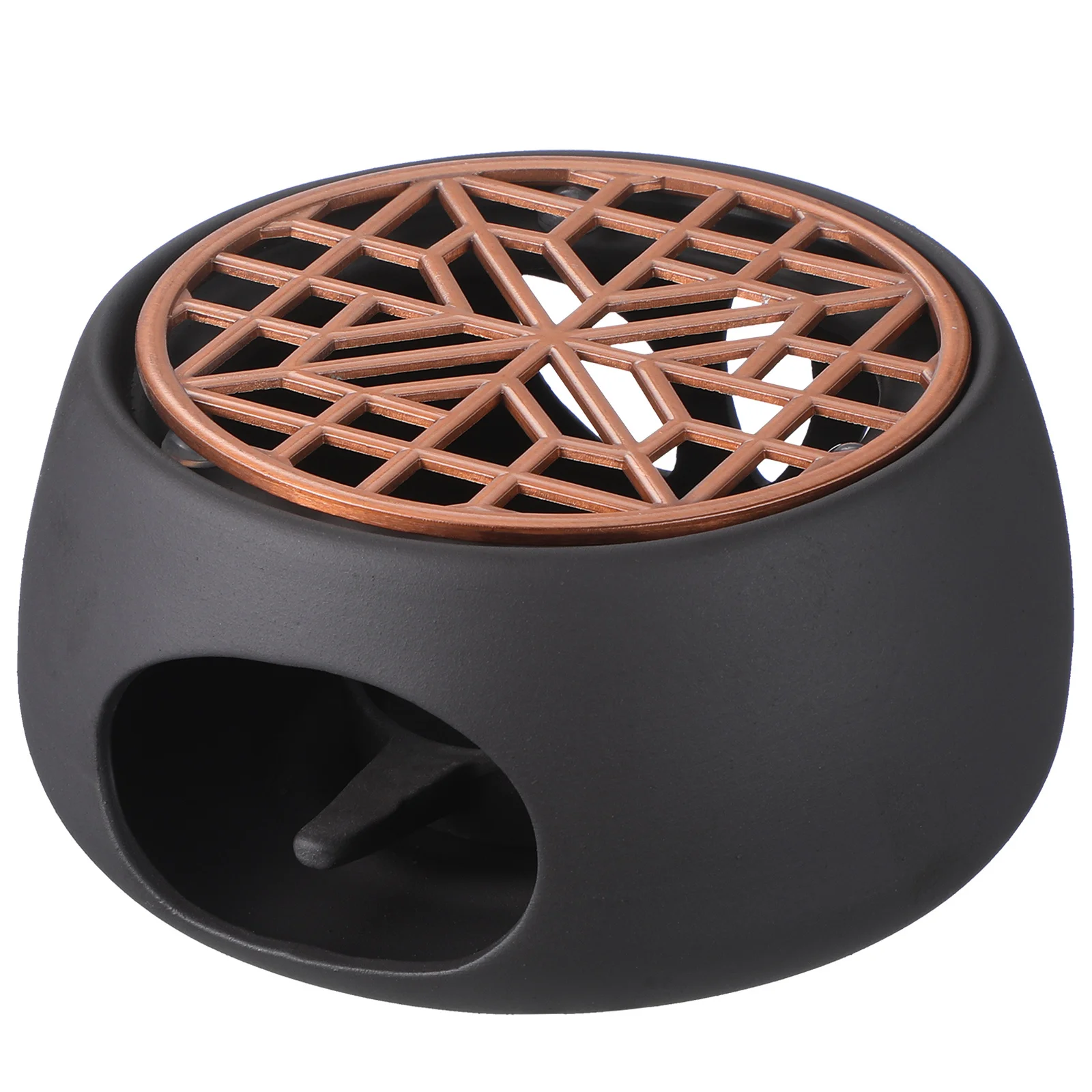 

1Set Ceramic Tea Warmer Modern Teapot Insulation Base for Tea House Restaurant Use Long-Lasting Heat Preservation Non-Slip