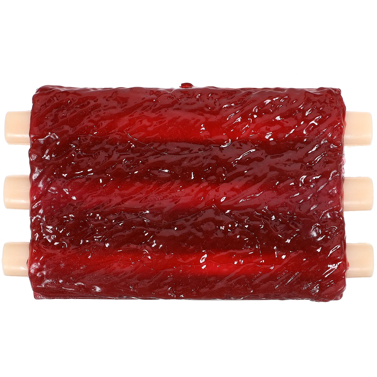 Rib Steak for Treat Toy Pet Teething Toys Puppy Dog Emulsion Squeaky Latex Chew Small Dogs