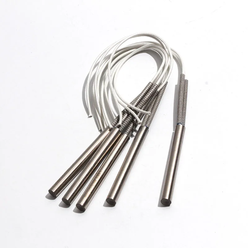 LUJINXUN-elemento calefactor de cartucho para soldadura de molde, tubo de calefacción de 13x50/13x55/13x60mm, 220V, 304-200 W, 5 piezas