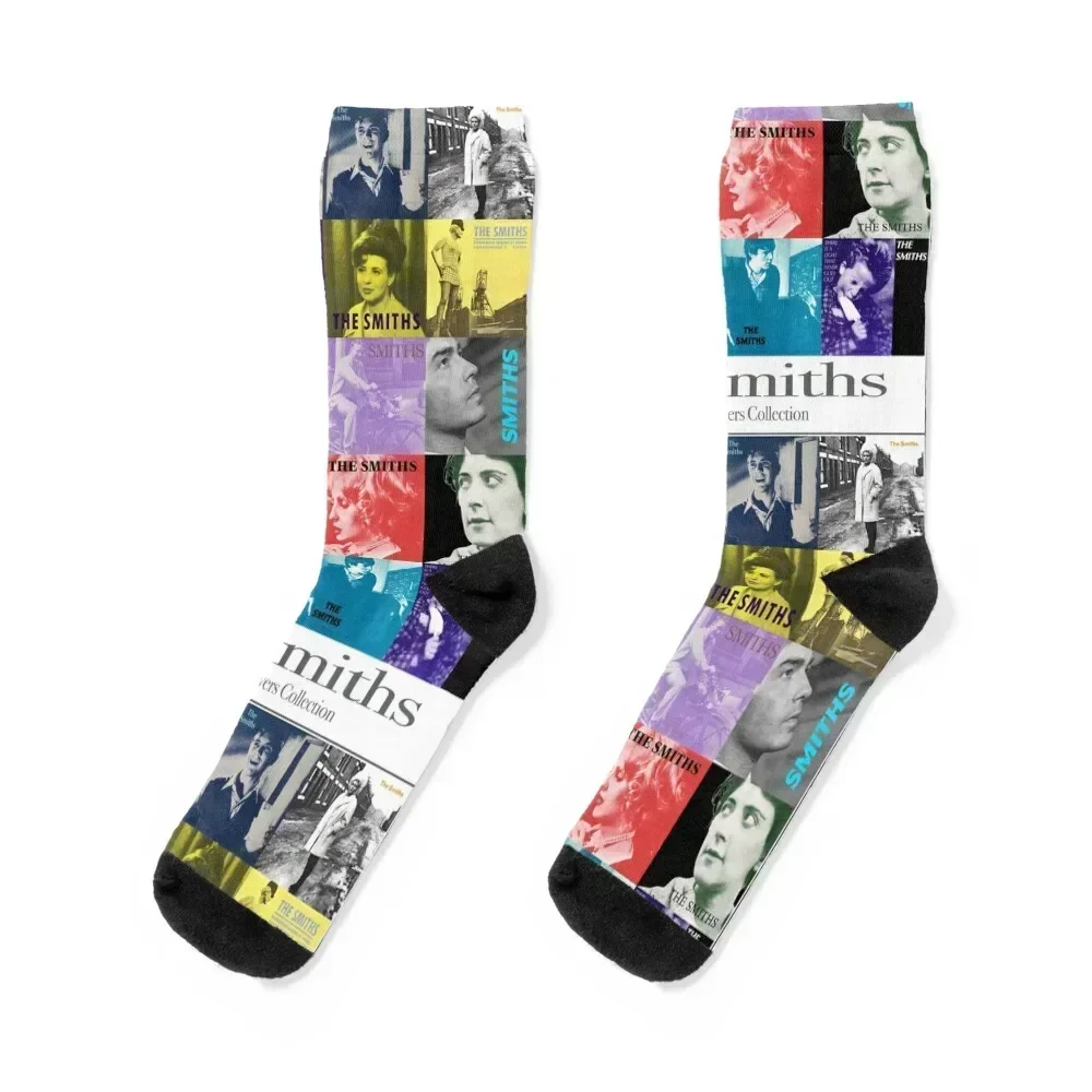 

The Singles Covers Collection Socks floor with print hip hop custom Socks For Man Women's