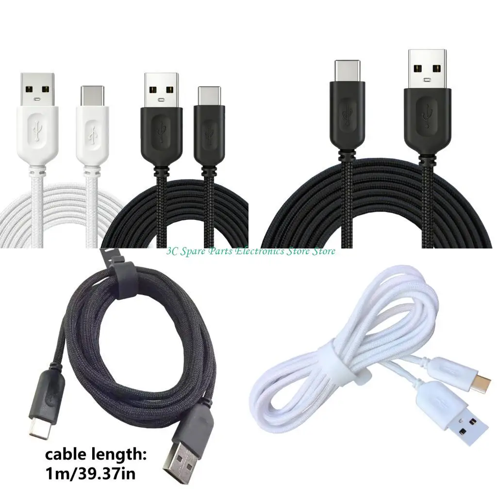 SZ Enhances Connectivities Gaming Mouse Cord for AW720M AW620M High Performances Mouse 2M Length With Braided