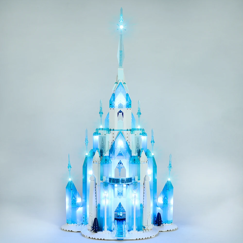 LED Light Kit for 43197 The Ice Castle Model Toy Not Include Building Blocks