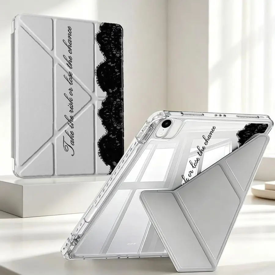Mandala Angel Pattern With Pen Slot Cover Tablet Case For Samsung Galaxy Tab S9 Plus S10 Lite A8 A11 S8 A9 Plus S7 FE